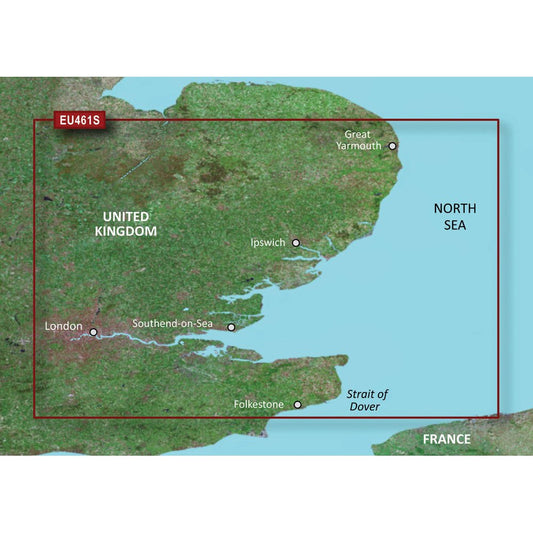 Garmin BlueChart g3 Vision HD - VEU461S - Thames Estuary | SendIt Sailing