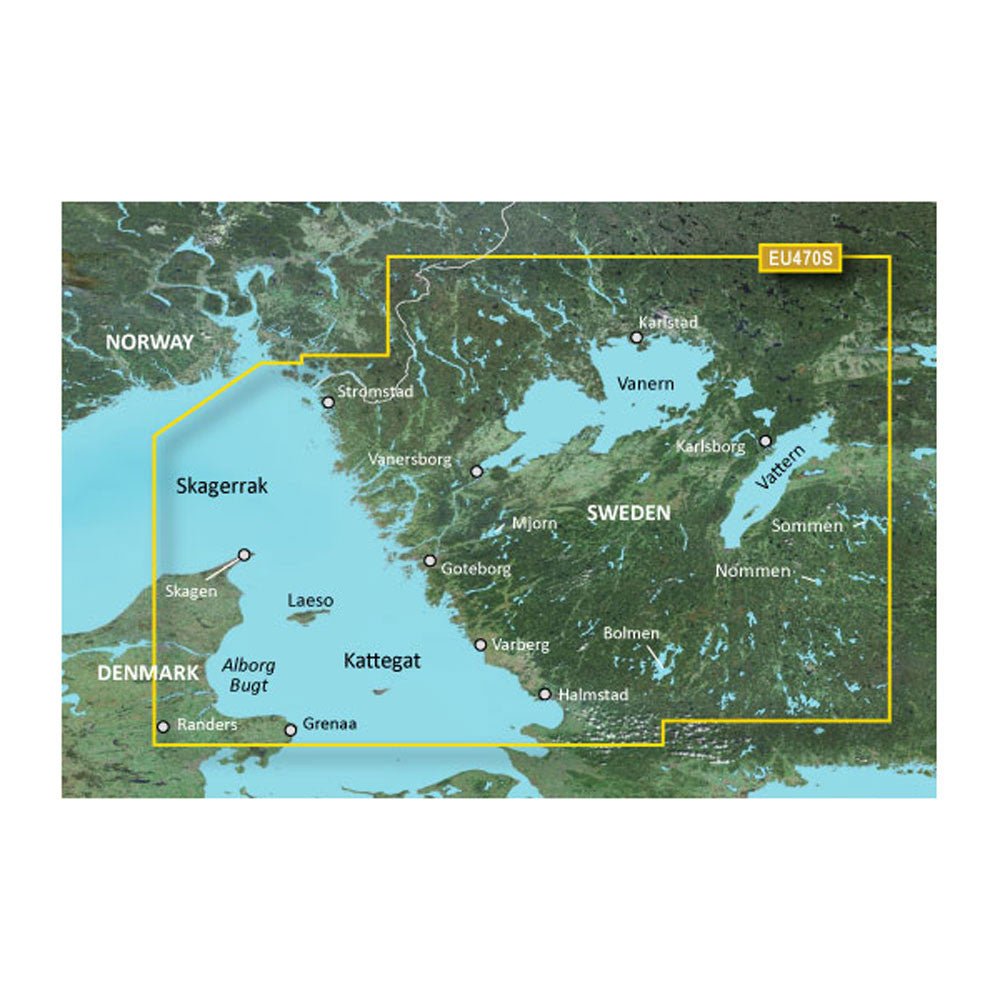 Garmin BlueChart g3 Vision HD - VEU470S - Stromstad to Halmstad | SendIt Sailing