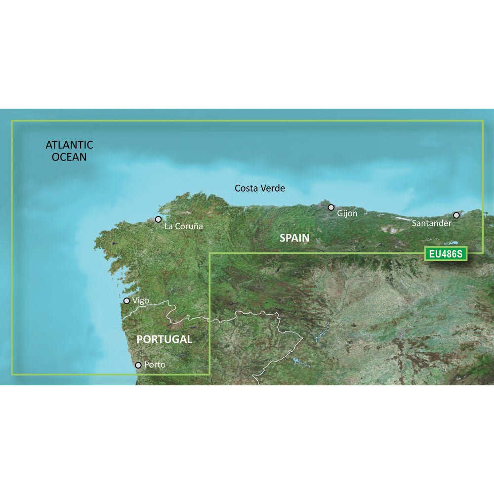 Garmin BlueChart g3 Vision HD - VEU486S - Galicia & Asturias | SendIt Sailing
