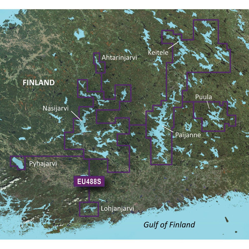 Garmin BlueChart g3 Vision HD - VEU488S - Keitele-Paijanne-Tampere | SendIt Sailing