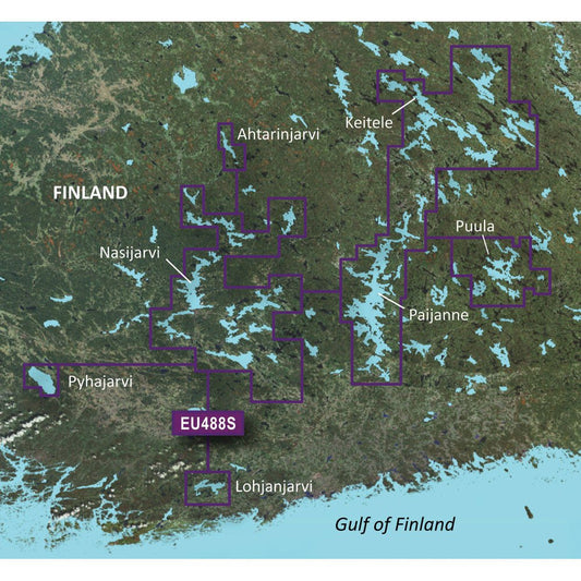 Garmin BlueChart g3 Vision HD - VEU488S - Keitele-Paijanne-Tampere | SendIt Sailing