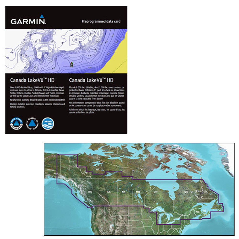Garmin Canada LakeV&uuml; HD g3 - microSD/SD | SendIt Sailing