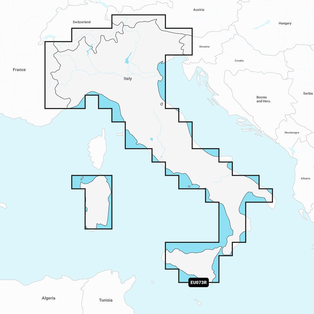 Garmin Navionics+ NSEU073R - Italy Lakes & Rivers | SendIt Sailing
