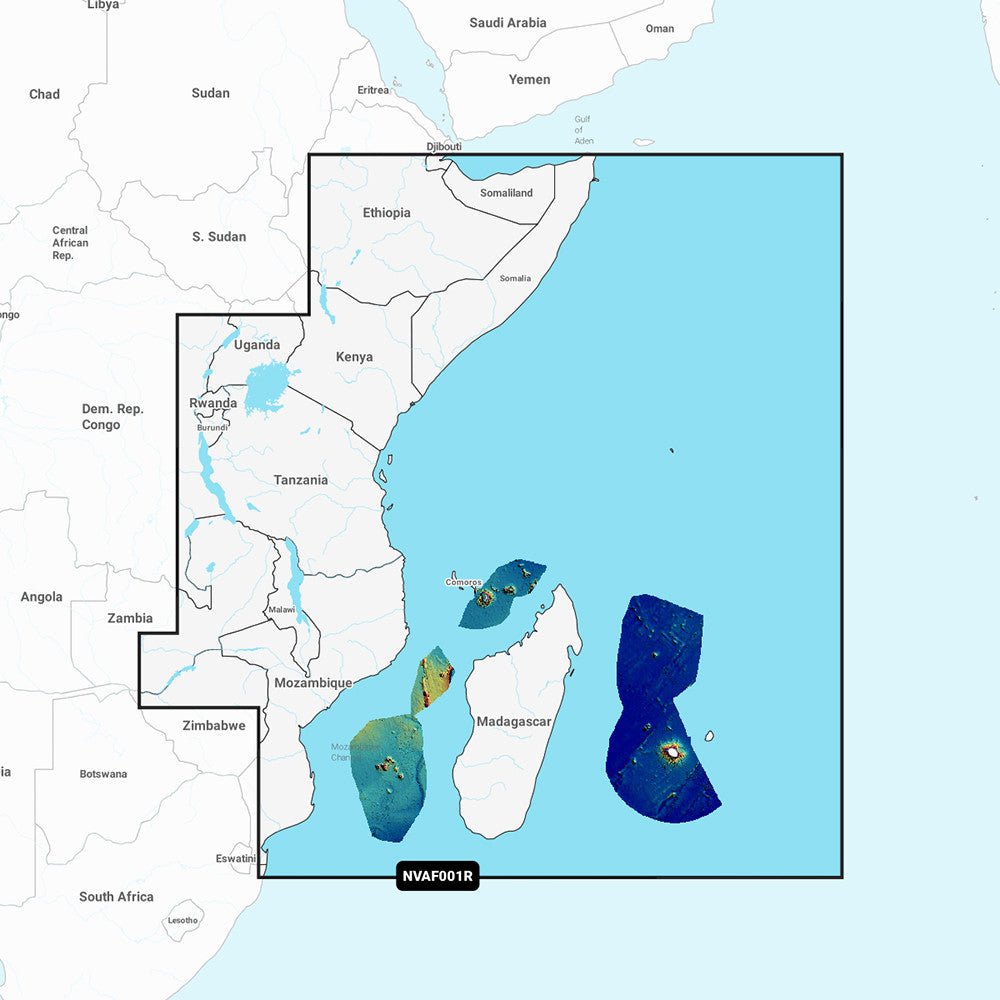Garmin Navionics Vision+ NVAF001R - Africa, East - Marine Chart | SendIt Sailing