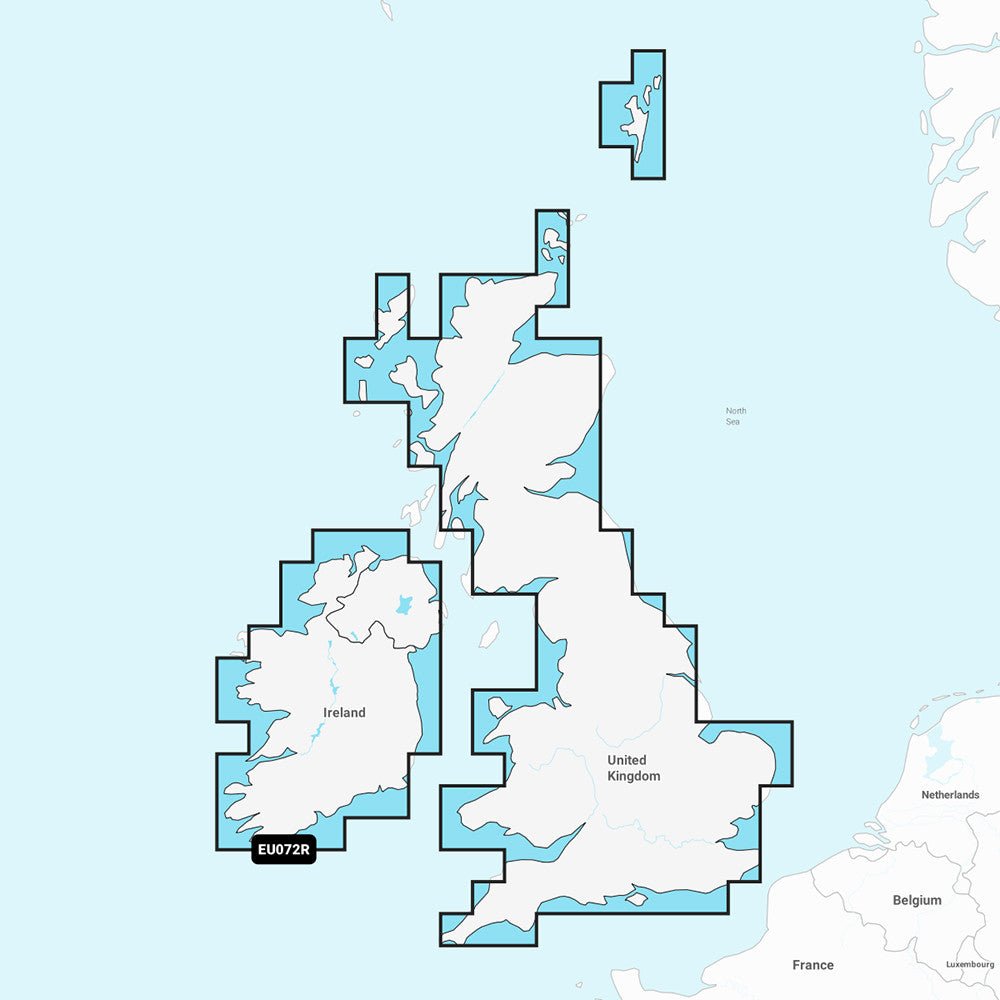 Garmin Navionics Vision+ NVEU072R - U.K. &; Ireland Lakes & Rivers | SendIt Sailing