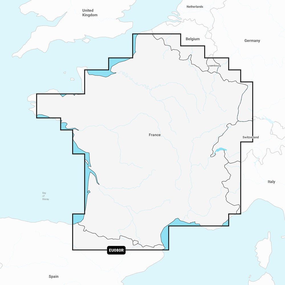 Garmin Navionics Vision+ NVEU080R - France, Lakes & Rivers | SendIt Sailing