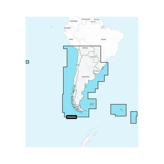 Garmin Navionics Vision+ NVSA005L - Chile, Argentina & Easter Island | SendIt Sailing