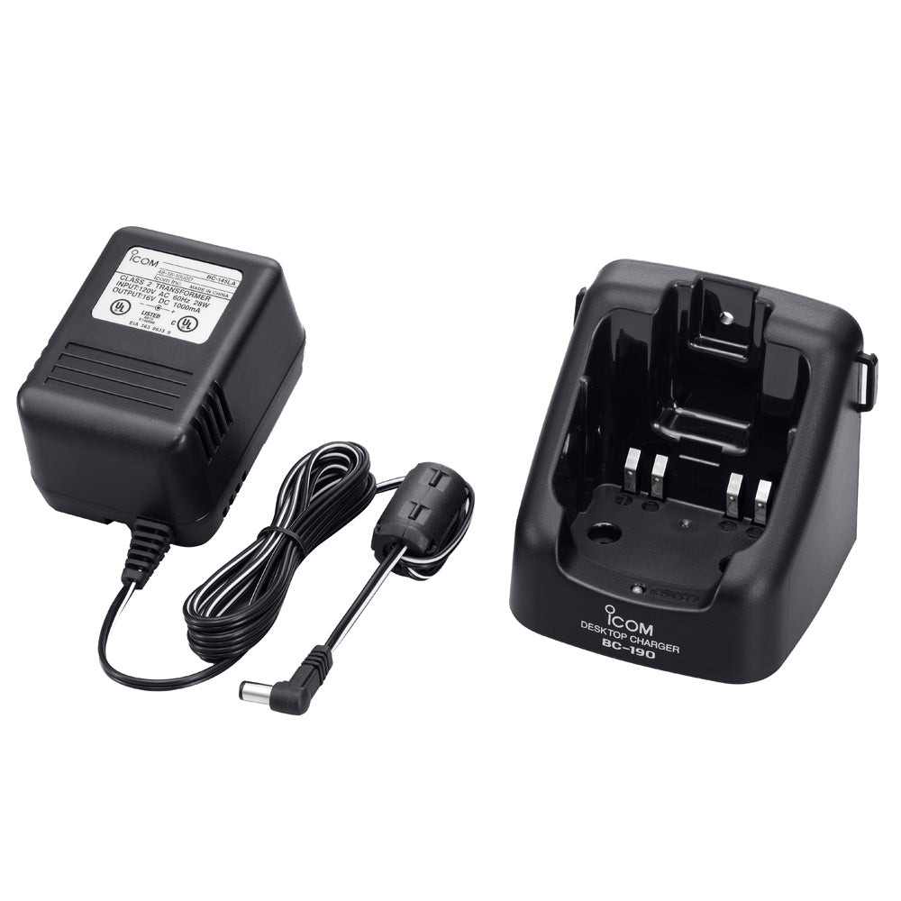 Icom 220V Sensing Rapid Charger f/M88, F50 & F60 | SendIt Sailing