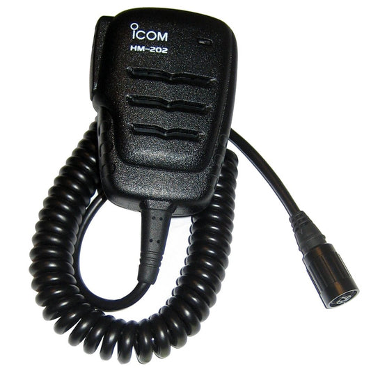 Icom HM-202 Compact Speaker Mic - Waterproof | SendIt Sailing