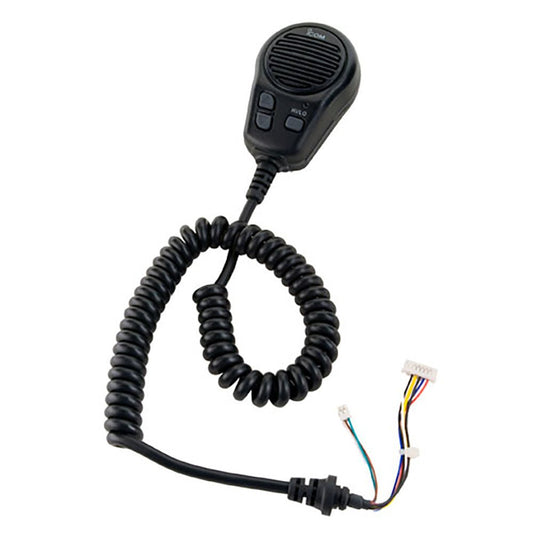 Icom HM126B Standard Black Front Mic f/M504 | SendIt Sailing