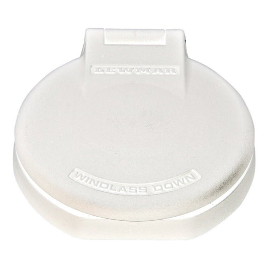 Lewmar Deck Foot Switch - Windlass Down - White Plastic | SendIt Sailing