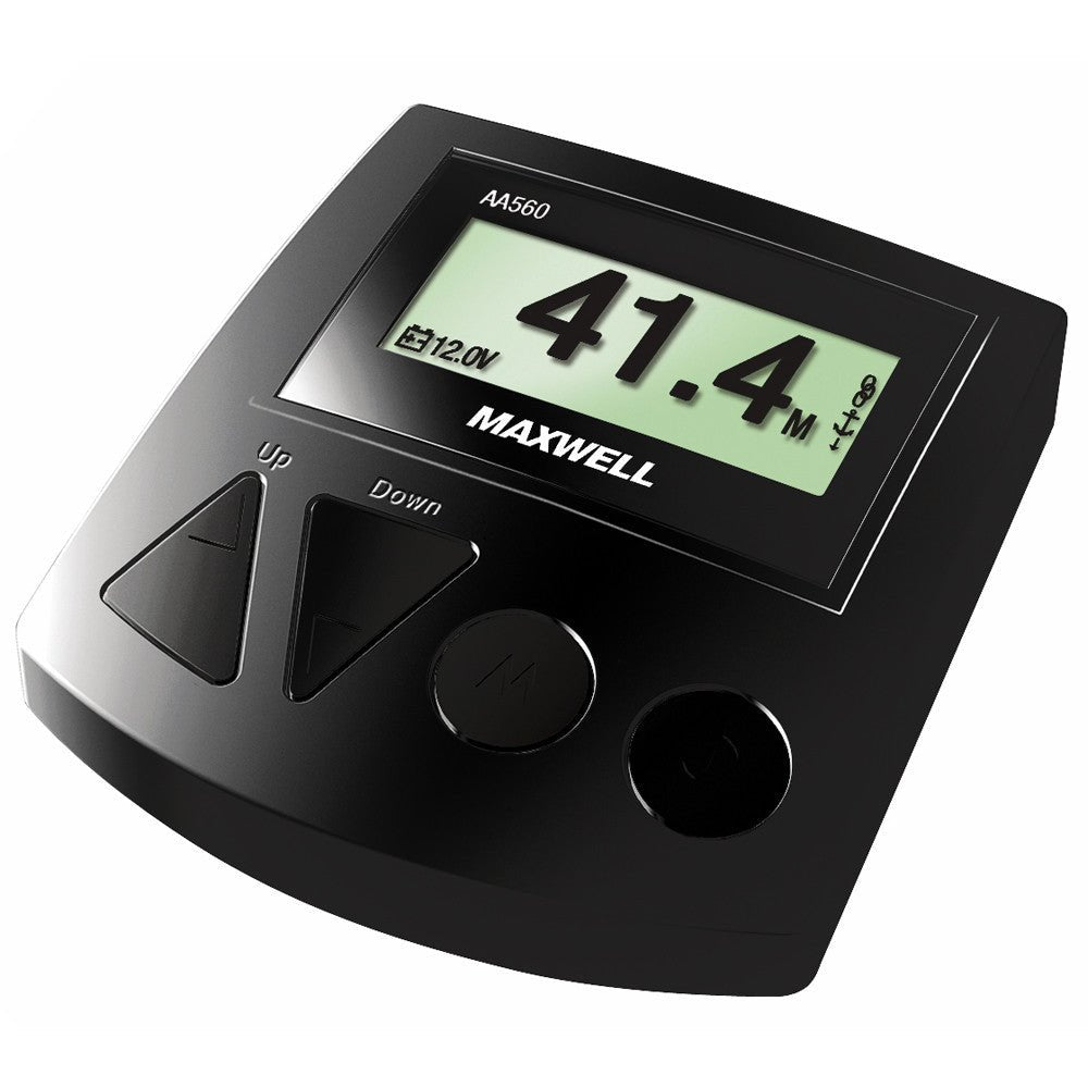 MAXWELL AA560 ROPE CHAIN OR ALL CHAIN COUNTER CONTROL - BLACK | SendIt Sailing