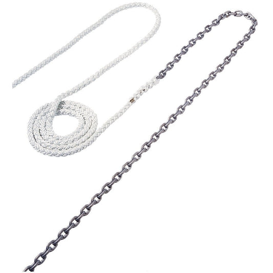MAXWELL ANCHOR RODE - 20ft-5/16in CHAIN TO 200ft-5/8in NYLON BRAIT | SendIt Sailing