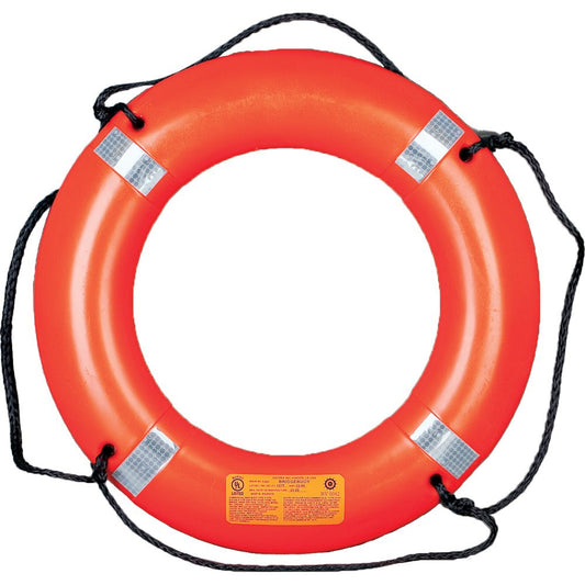 Mustang 30in Ring Buoy with Reflective Tape | SendIt Sailing