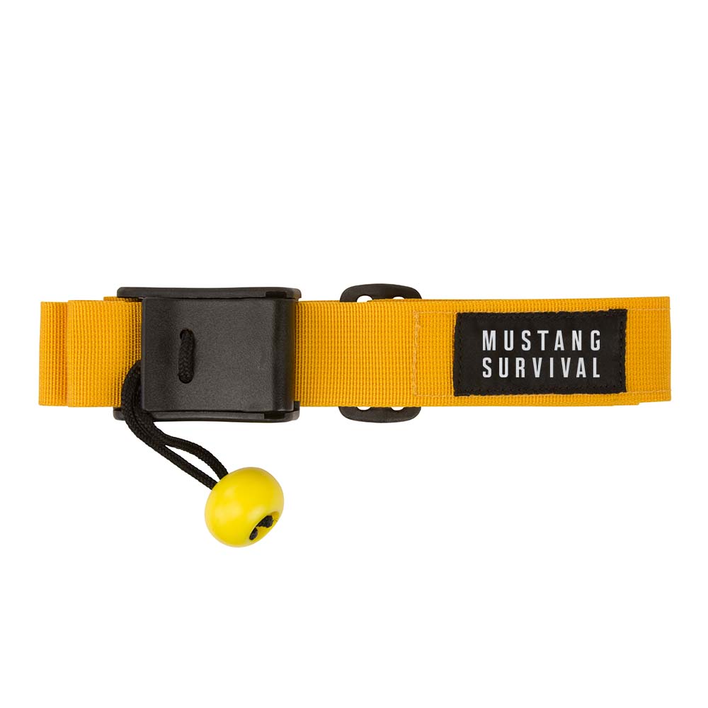 Mustang SUP Leash Release Belt - Yellow - L/XL | SendIt Sailing