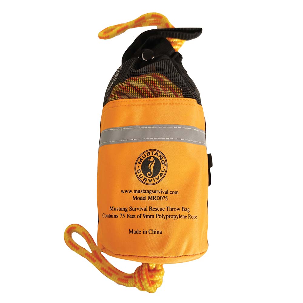 Mustang Throw Bag - 75ft Rope | SendIt Sailing