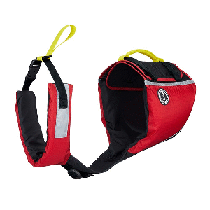 Mustang Underdog Foam Flotation PFD - Red/Black | SendIt Sailing