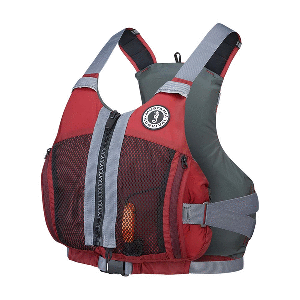 Mustang Women's Destiny Foam Vest - Merlot/Grey | SendIt Sailing