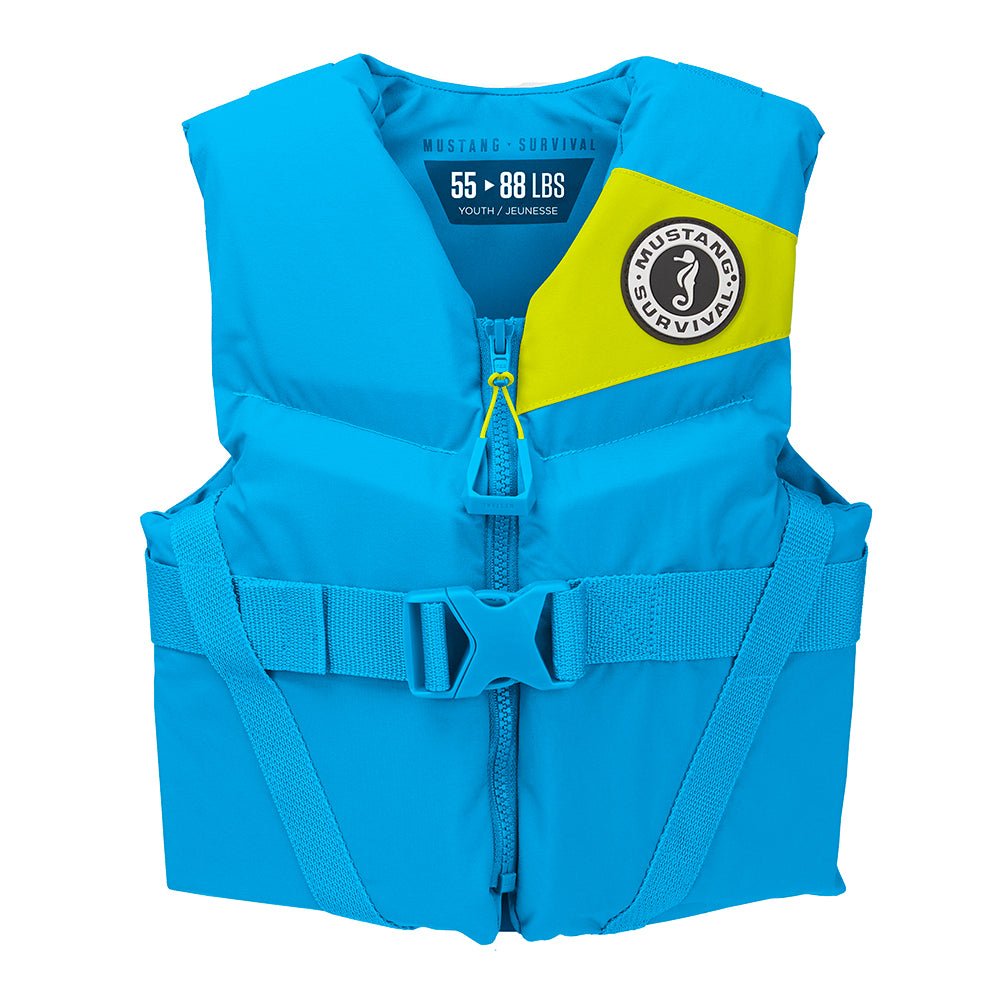 Mustang Youth REV Foam Vest - Red - Youth | SendIt Sailing