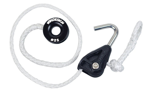 Opti Halyard System With Low Friction Ring Spliced On | SendIt Sailing
