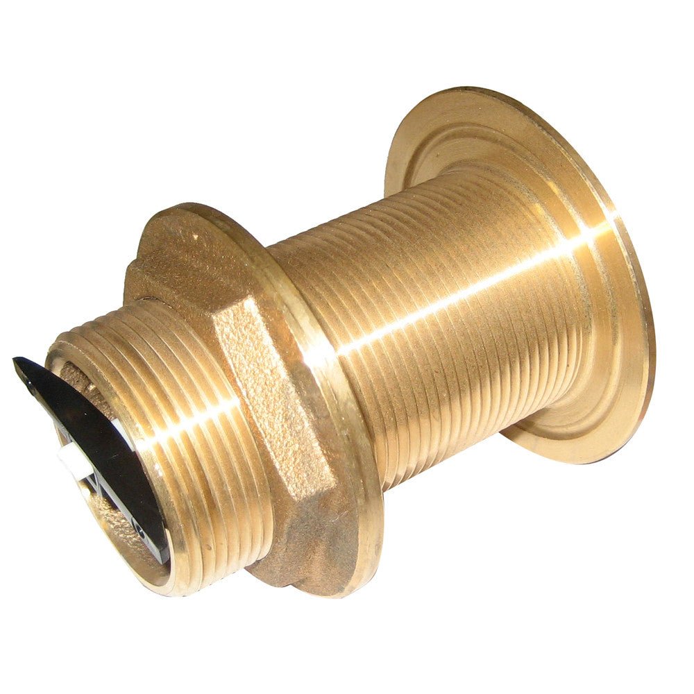 Perko 1-1/2in Thru-Hull Fitting with Pipe Thread Bronze MADE IN THE USA | SendIt Sailing
