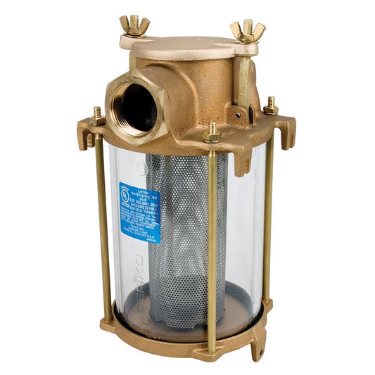 Perko 1in IPS Intake Strainer Bronze Made in the USA | SendIt Sailing