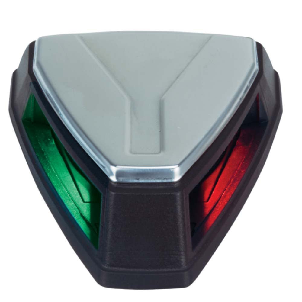 Perko 12V LED Bi-Color Navigation Light - Black/Stainless Steel | SendIt Sailing