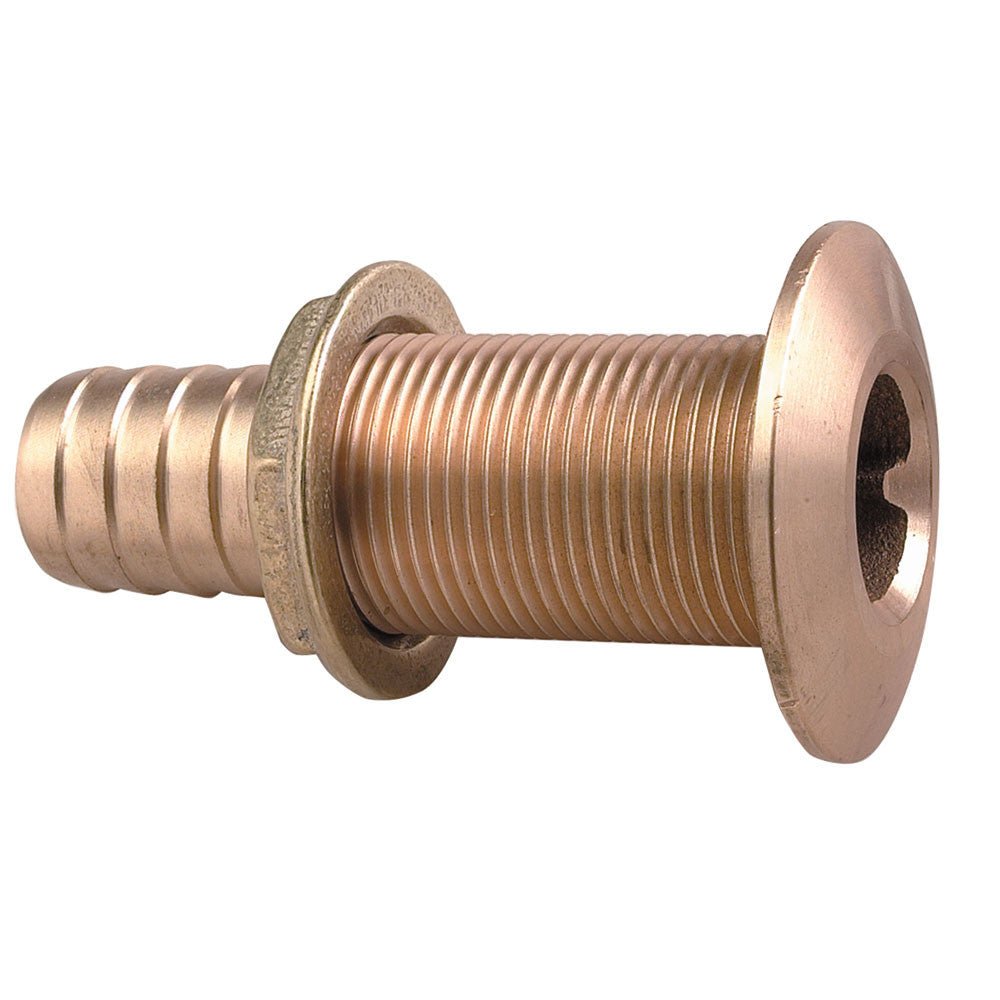 Perko 3/4in Thru-Hull Fitting for Hose Bronze MADE IN THE USA | SendIt Sailing
