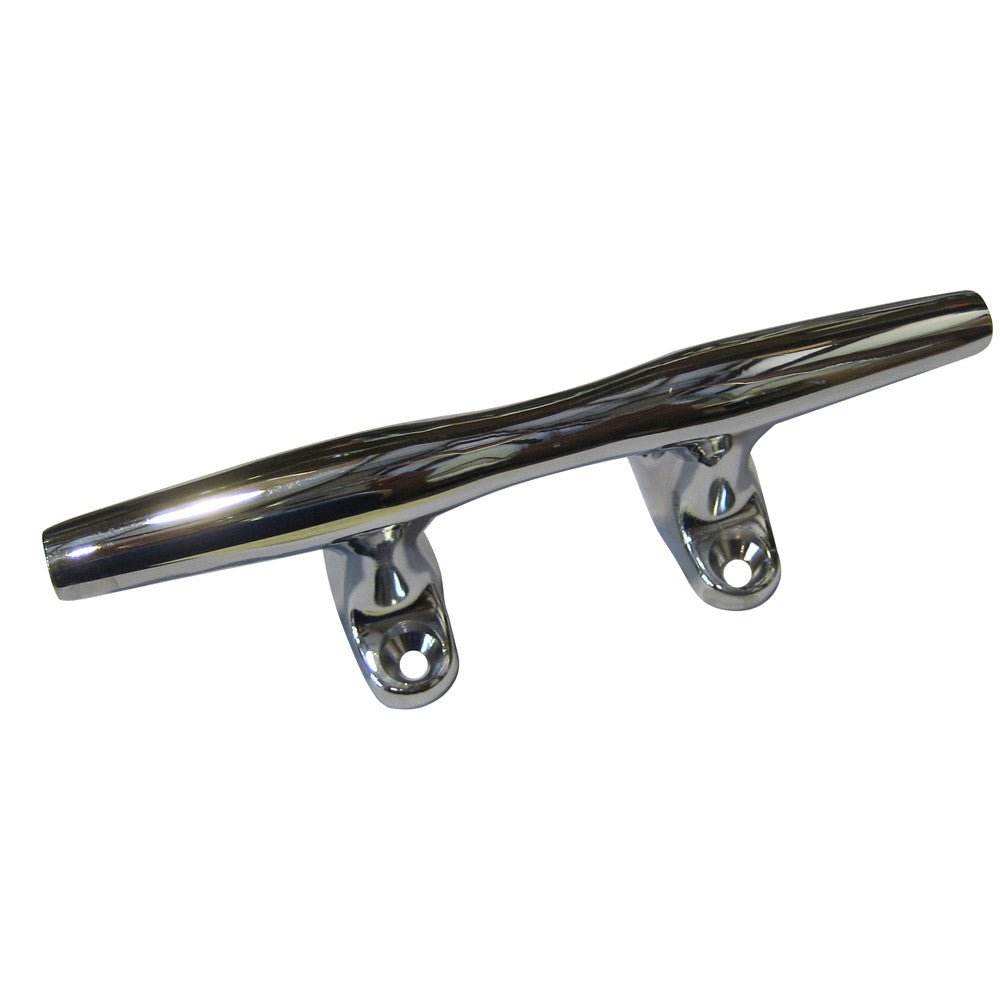 Perko 8in Open Base Cleat - Chrome Plated Zinc | SendIt Sailing