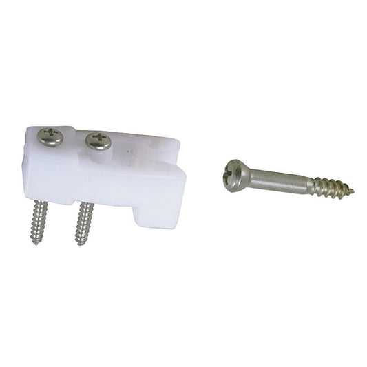 Perko Door Catches - White Nylon/Stainless - Pair | SendIt Sailing