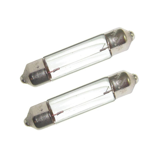Perko Double Ended Festoon Bulbs - 24V, 10W, .40A - Pair | SendIt Sailing