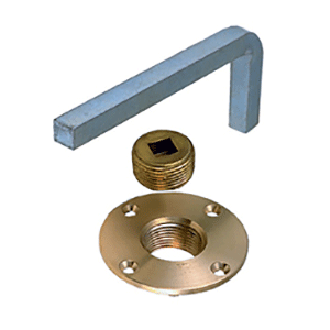 Perko Garboard Drain Plus with Steel Wrench | SendIt Sailing