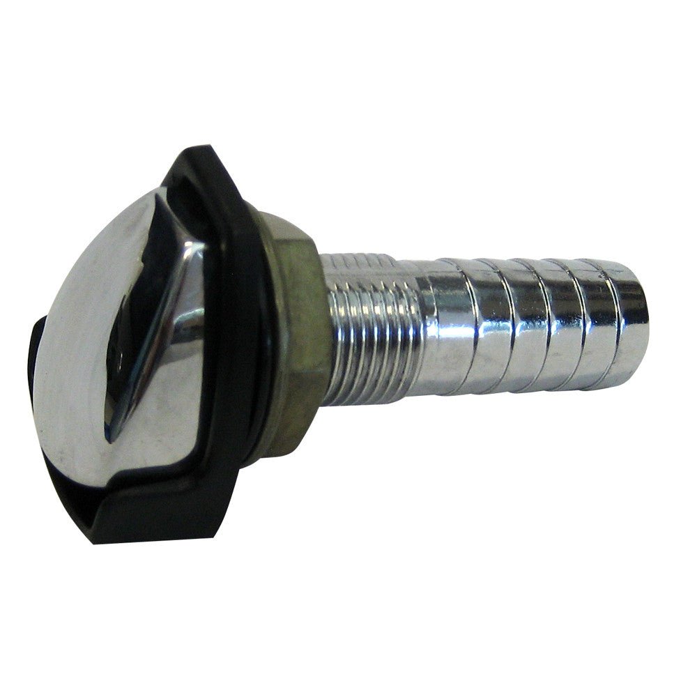 Perko Gas Tank Vent with Splash Guard - Chrome Plated Zinc | SendIt Sailing
