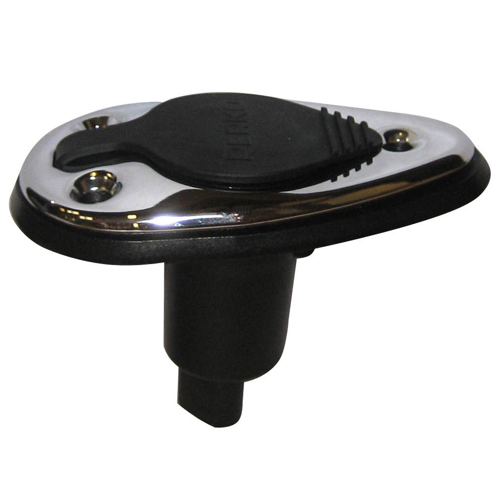 Perko Threaded Collar Pole Light Mounting Base - 2 Pin - Chrome Plated | SendIt Sailing
