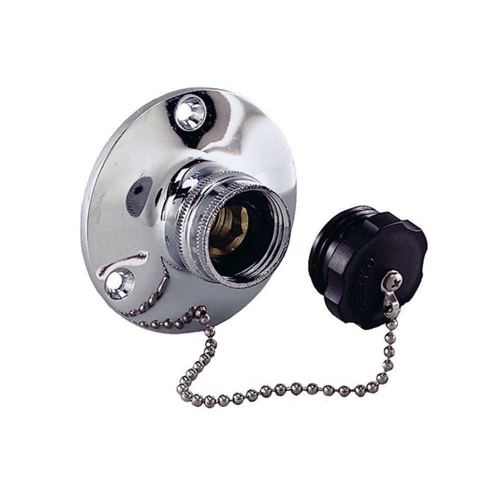 Perko Water Inlet Fitting with Plug | SendIt Sailing