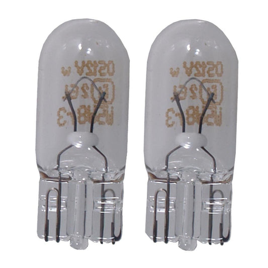 Perko Wedge Base Bulb - 12V, 5W, .35A - Pair | SendIt Sailing