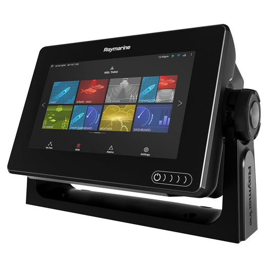 Raymarine Axiom 7 DV 7in MFD with CHIRP DownVision, CPT-100 DVS ducer & Navionics+ | SendIt Sailing