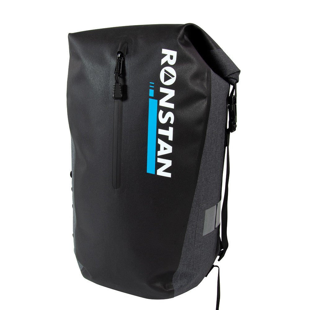Ronstan Dry Roll Top - 30L Bag - Black and Grey | SendIt Sailing