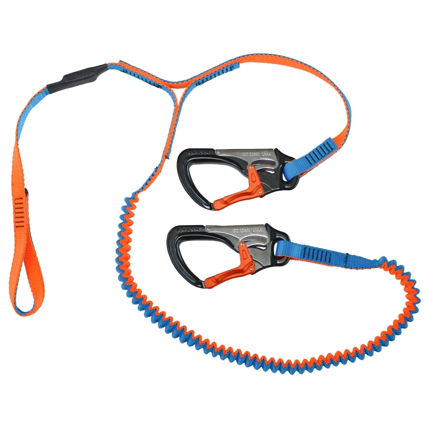 Spinlock 2 Clip & 1 Link Elasticated Performance Safety Line (Tether) | SendIt Sailing