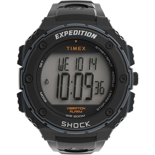 Timex Expedition Shock - Black/Orange | SendIt Sailing